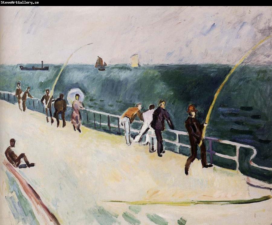 Dufy Raoul Les Pecheurs a La Ligne